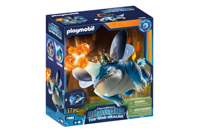 Image of Playmobil 71082 Dragons: The Nine Realms - Plowhorn & D'Angelo
