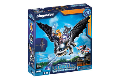 Image of Playmobil 71081 Dragons: The Nine Realms - Thunder & Tom