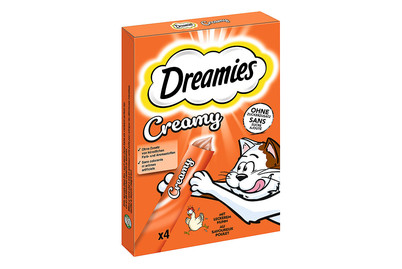 Image of Dreamies Creamy Snacks Huhn