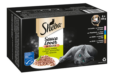 Image of Sheba Sauce Feine Vielfalt 8x85g bei JUMBO