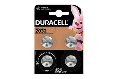 Image of Duracell Batterie (Cr2032, 4 Stück)