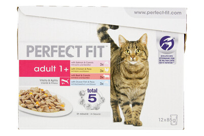 Image of Perfect Fit Cat Fit Adult Mix 12x85g