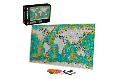Image of Lego® Art 31203 Weltkarte (Lego Rare Set) bei JUMBO