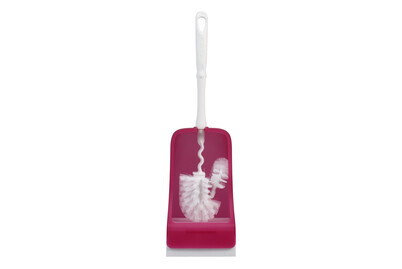 Image of WC Garnitur Flex Pink Transparent bei JUMBO