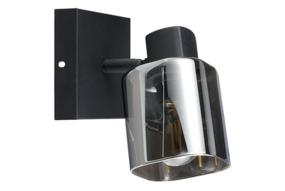Image of Alion Wandspot Rauchgl.schwarz E14 bei JUMBO