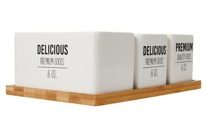 Image of Schale Premium Quadrat H10Cm 6S bei JUMBO