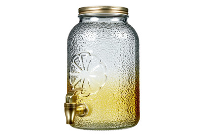 Image of Zapfhahn Krug Lemon Gross Glas 25Cm bei JUMBO