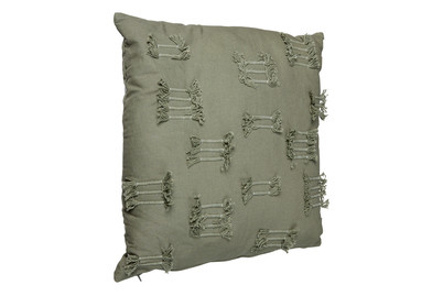 Image of Kissen Uneven Ruffle Salbeigruen 45X45Cm bei JUMBO