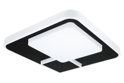 Image of LED Deckenleuchte Lepreso 385 schwarz/weiss
