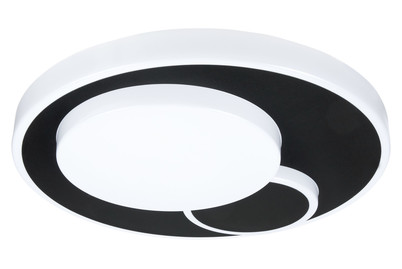 Image of LED Deckenleuchte Lepreso 380 schwarz/weiss bei JUMBO