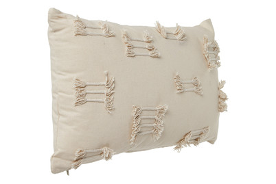 Image of Kissen Uneven Ruffle Kristalgrau 30X50Cm bei JUMBO