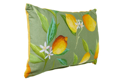 Image of Kissen Mira Gruen/Gelb 30X50Cm bei JUMBO