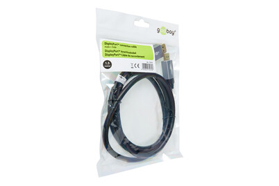 Image of Anschlusskabel DisplayPort mit Metallsteckern bei JUMBO