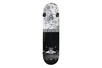 Image of Skateboard 31 Zoll Black AND White bei JUMBO