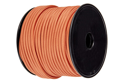 Image of 3-Adriges Textilkabel Farbe Braun bei JUMBO