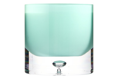 Image of Duftkerze Glas Tuerkis 13.1X13.1X12.6Cm bei JUMBO