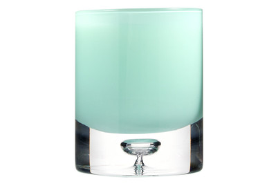 Image of Duftkerze Glas Tuerkis 8.6X8.6X10.4Cm bei JUMBO