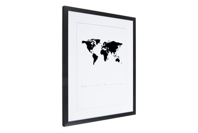 Image of Aluminiumrahmen Quattro 40X50 Schwarz bei JUMBO