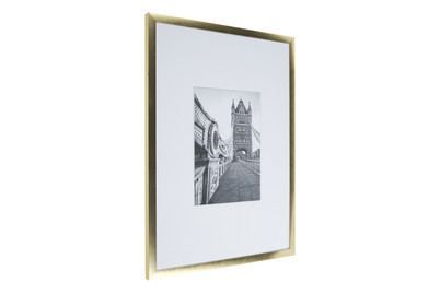 Image of Aluminiumrahmen Quattro 42X59,4(A2)Gold bei JUMBO