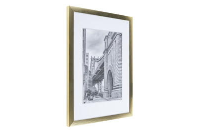 Image of Aluminiumrahmen Quattro 42X29.7(A3) Gold bei JUMBO