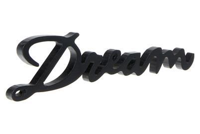 Image of Schriftzug Magnetisch Dream Schwarz bei JUMBO