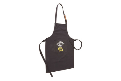 Image of Schuerze Baumwolle Schwarz Grill 84Cm bei JUMBO