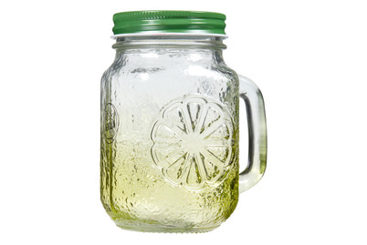 Image of Trinkglas Glas MIT Halm Lemon 13Cm bei JUMBO