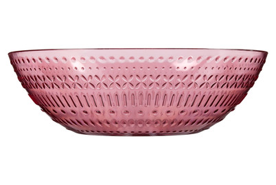 Image of Schale Plastik 25Cm Rosa/Gelb Ass. bei JUMBO