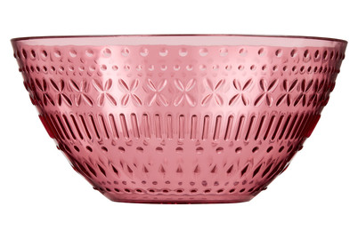 Image of Schale Plastik 13.8Cm Rosa/Gelb Ass. bei JUMBO