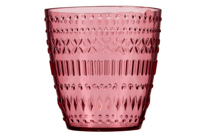 Image of Becher Plastik 9.5Cm Rosa/Gelb Ass. bei JUMBO