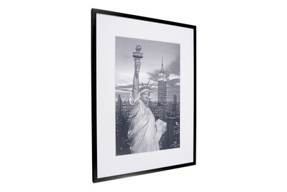 Image of Alu-Rahmen Quattro 59.4x84 Schwarz bei JUMBO