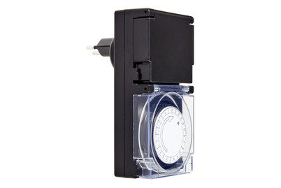 Image of Max Hauri AG Zeitschaltuhr Ip55 analog schwarz bei JUMBO