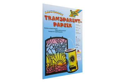 Image of Folia Regenbogentranspartentpapier Mappe bei JUMBO