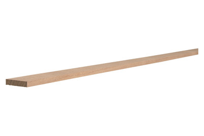 Image of Rechteckleiste Buche 1000 x 40 x 8 mm bei JUMBO