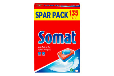 Image of Somat Geschirrspül Tab Classic 135 Stück bei JUMBO