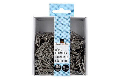 Image of Qualité & Prix Büroklammern 26mm bei JUMBO