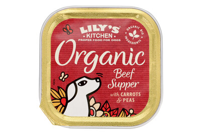 Image of Lily's Kitchen Hundefutter Adult Organic Supper Rind