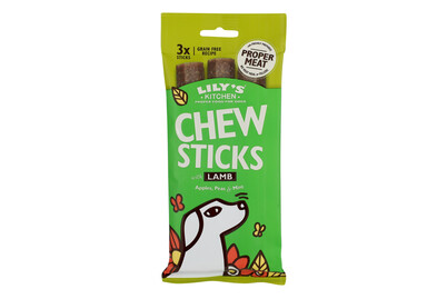 Image of Lily's Kitchen Hundesnack Chew Sticks Lamm