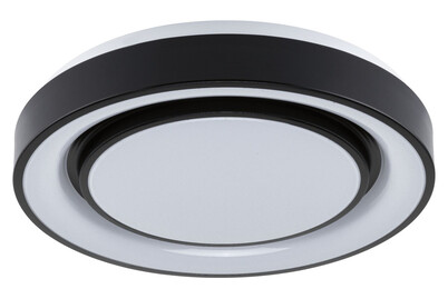 Image of LED Deckenleuchte Rainbow mit Regenbogeneffekt Rgbw+ 750lm 230V 22W dimmbar Schwarz/Weiss bei JUMBO