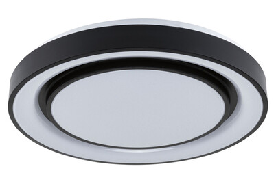 Image of LED Deckenleuchte Rainbow mit Regenbogeneffekt Rgbw+ 1500lm 230V 38.5W dimmbar Schwarz/Weiss bei JUMBO