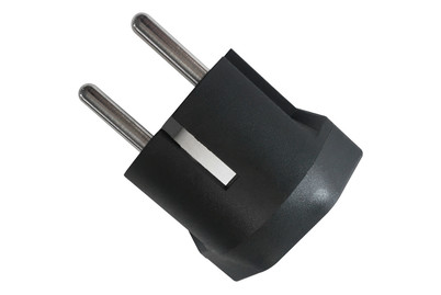 Image of Max Hauri Fixadapter Schuko/Typ13 3-polig schwarz bei JUMBO