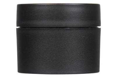 Image of Creme-Dose 15 ml schwarz doppelwandig bei JUMBO