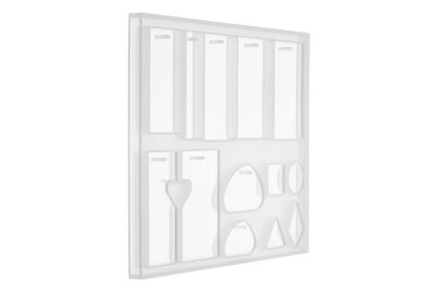 Image of Silikon-Form 14.5 x 12 cm Schmuck-Anhänger 13tlg bei JUMBO