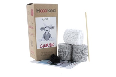 Image of Hoooked Amigurumi Häkelset, Ziege Gorgio bei JUMBO