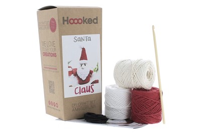 Image of Hoooked Amigurumi Häkelset, Weihnachtsmann bei JUMBO