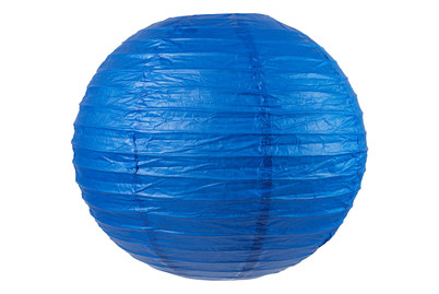 Image of Papier-pendelleuchte D: 40cm blau bei JUMBO