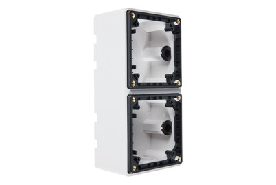 Image of Ap-Gehaeuse 2X1 Weiss bei JUMBO