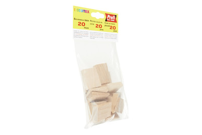 Image of Montagekeile Buche 40 x 30 mm bei JUMBO