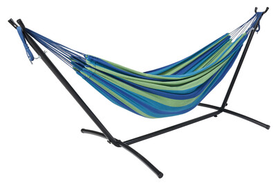 Image of Home and More Set Haengematte und Gestell Laguna, 160 x 200 cm bei JUMBO