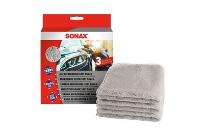Image of Sonax Microfaser Tuch soft touch, 3 Stk bei JUMBO